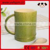Promotional Custom Logo Bamboo Tea Cup