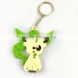 Customized 2d Soft PVC Rubber Promotion Keychain Factory thumbnail-5