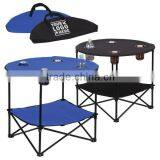 Foldable Lover Two Seater Table and Chairs Set With Umbrella thumbnail-6