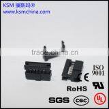 IDC Socket 2.0mm Flat Cable Black 10pin
