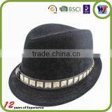 Black Style Winter Fedora Hat Fedora Hats thumbnail-2