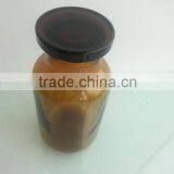 500ml Antique Apothecary Jar Amber With Seal Lid , Glass Jar With Lid thumbnail-3