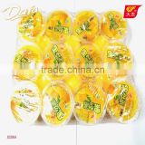 100g mango flavor bell-shape jelly pudding cup