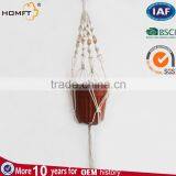 Cheap Macrame Rope Plant Pot Hangers for Wall Decoration thumbnail-1