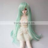 Long Straight Light Green Bjd/blythe Doll Wigs thumbnail-1