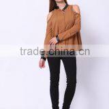 2016 PRETTY STEPS Winter CollectionsTwo Kinds of Tees in Coat Chiffon Tops Chemise Guimpe Casual Blouse thumbnail-4