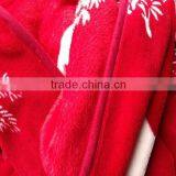 China Manufacturer Christmas Reindeer Printed Flannel Fleece Thermal Blanket thumbnail-4