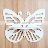 Good Quality Hot Sale Modern Wood Plastic Material Carved Display Shelf