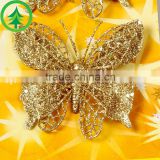 2016 wholesalexmas factory directly sell Xmas tree butterfly decorations(AM-CO01)