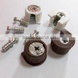 Furniture Hardware Plastic Screw Shelf Support