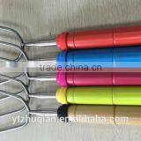 Forks Tool Type extendable stainless steel camping BBQ fork