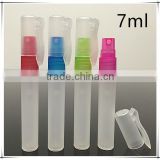 Wholesale plastic material pen shape tube mini perfume 7ml scent bottle