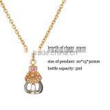 Dress Shape Jewelry Pendant Glass Perfume Bottle Jewelry thumbnail-1