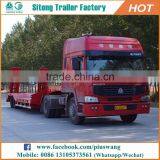 Inexpensive Lowboy Trailer Height 60-100 Tons For Construction Machinery Low Bed Truck Trailer thumbnail-5