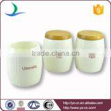 Factory Wholesale Ceramic Jar ,Ceramic Sugar Tea Canister thumbnail-1
