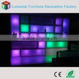 Color Changing LED Cube Wine Rack for Bar and Home thumbnail-1