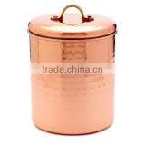 Kitche Canisters, Rose Gold Color Copper Canisters, Elegant Copper Canisters, Copper Jars,decorative Canisters for Kitchen thumbnail-2