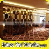 Laser Cut Stainless Steel Prefabricated Interior Partition Walls thumbnail-2