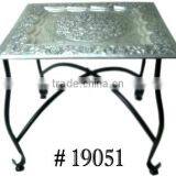 Metal Folding Moroccan Table thumbnail-4
