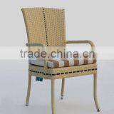 New Design Rattan Furniture Rust Resistent Wicker Dining Chair thumbnail-3