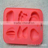 Cute Design Food Grade Silicone Ice Cube Tray and Cake Molds thumbnail-5