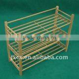 H1324 3 Shelf Bamboo Shoe Rack