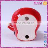 Christmas Santa Small Ceramic Tealight Candle Holder thumbnail-6