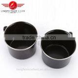 High Quality Hot Sale Black Enamel Camping Mug Wholesale thumbnail-5