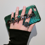 Imitation PU Leather Back Cover Diamond Mobile Phone Cases for IPhone7/7Plus/6/6s/6plus/6splus Cell Phone Housing shell thumbnail-1