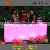 High Grade PE Plastic LED Table Party Table Outdoor Waterproof Led Table
