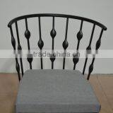 Elegant Outdoor Chair Metal Base thumbnail-6