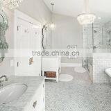 Economic Fire Resistant Natural Stone White Wooden Grain Marble Tiles thumbnail-2