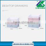 Two Size of Macaron Plastic Desktop Drawer thumbnail-1
