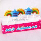 Rainbow and Star Shape Birthday Candle for Children thumbnail-2