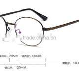 New 2016 Vintage Metal Frame Flat Lens Korean Glass Frame for Men and Women Can Match Myopia thumbnail-5
