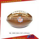 Full Color Printing Egg Shaped Tin Money Box for Sale thumbnail-1