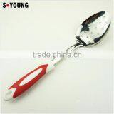 32012 Kitchen Maestro High Quality Stainless Steel With Rubber Coated Grip Utensil Set of 8 thumbnail-4