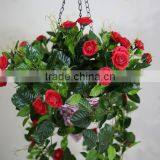Decorative Red Rose Flower Garland for Wholesale thumbnail-5