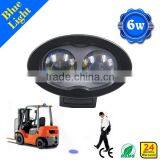 4D Optic Blue Light Forklift Safety Light 6w LED Work Light for Forklift thumbnail-1