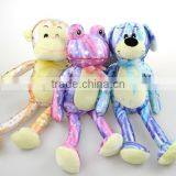 Cute 3 Asst Wholesale Cheap Monkey Frog Dog Light Toy Plush Duck With Sand thumbnail-3