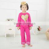 Fall Latest Boutique Girls Halloween Outfits With Pumpkin Wholesale Kids Cotton Orange Chevron Ruffle Pants Clothing Sets thumbnail-4