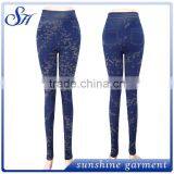 2017 High Quality Women Seamless Jeans Tight Leggings thumbnail-2