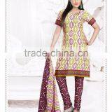 Cool Cotton Readymade Printed Suits thumbnail-1