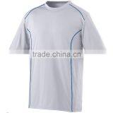 Youth Winning Streak Crew Jersey 100% Polyester Wicking Smooth Knit Customize Contrast Color Piping On Shoulder Mens Tee thumbnail-3