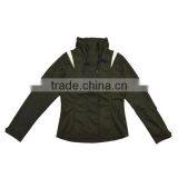 Oversize Army Green Trench Woodland Sport Spring Jacket Women thumbnail-4