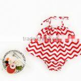 YF71179 New Style Summer Fashion Wave Pattern Baby Clothing Suits thumbnail-1