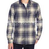 Factory OEM Customize Slim Fit Button Down Plaid Dress Shirt for Men thumbnail-4