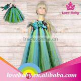 LBE4091243 Latest Tulle Skirts Girl's Birthday Party Dresses With Headband thumbnail-1
