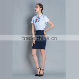 Shop Short Sleeve Blouse Airline Stewardess Uniforms Shirt and Dress thumbnail-5