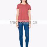 100%Cotton Short Sleeve Women t Shirt Wholesale Blank T-shirt Custom 2016 thumbnail-6